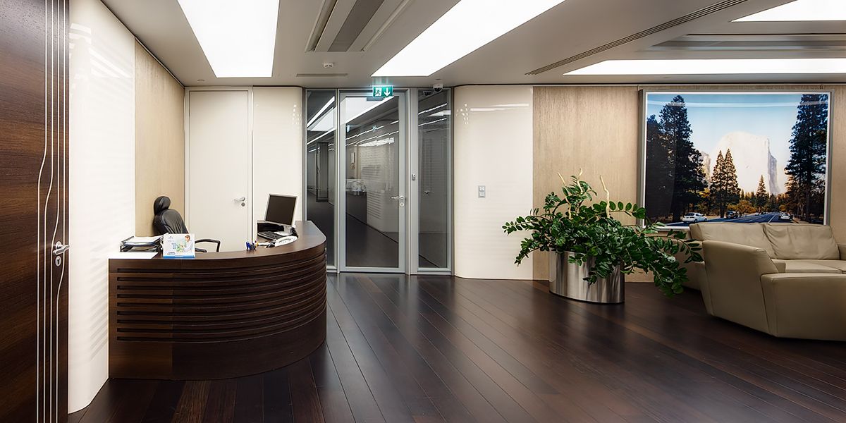 Ebony and Co project Novotek head office Moscow Wenge floor